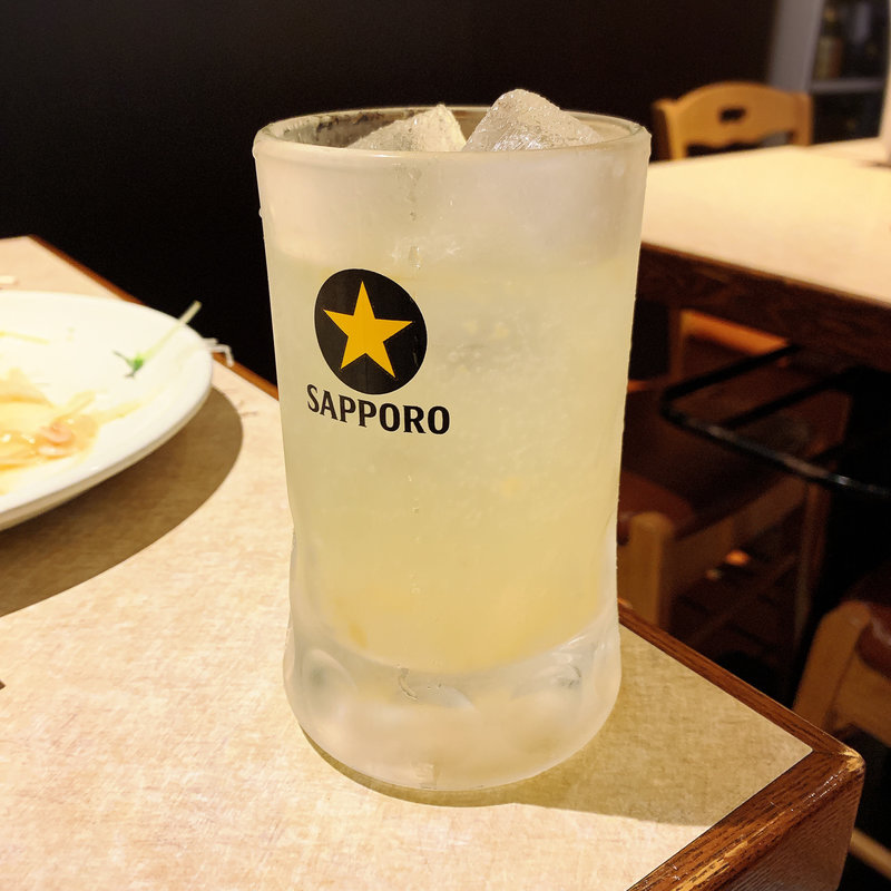 塩レモンサワー(肉の大山 上野店)