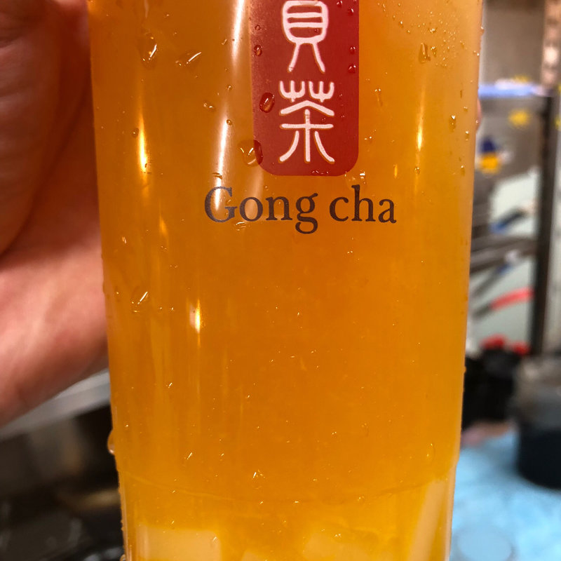 マンゴー阿里山ティー(ゴンチャ 梅田茶屋町店)