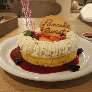 Berry & Cherry Pancake～Quest Version～(カフェ アクイーユ 恵比寿)