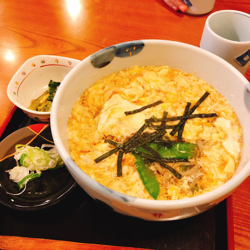 玉子とじそば(中清)