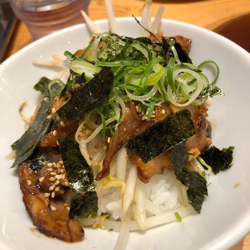 ずん丼 (ミニ丼)(ラー麺ずんどう屋 堺鳳西)