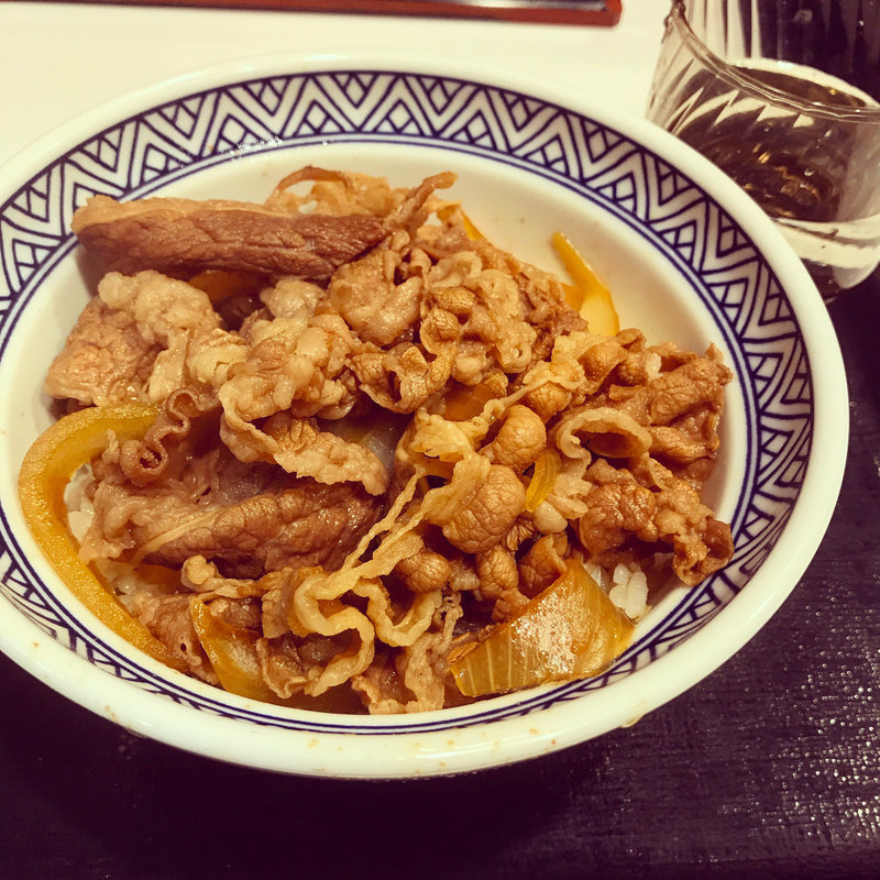 牛丼 アタマ大盛り(吉野家 綾瀬駅東口店)