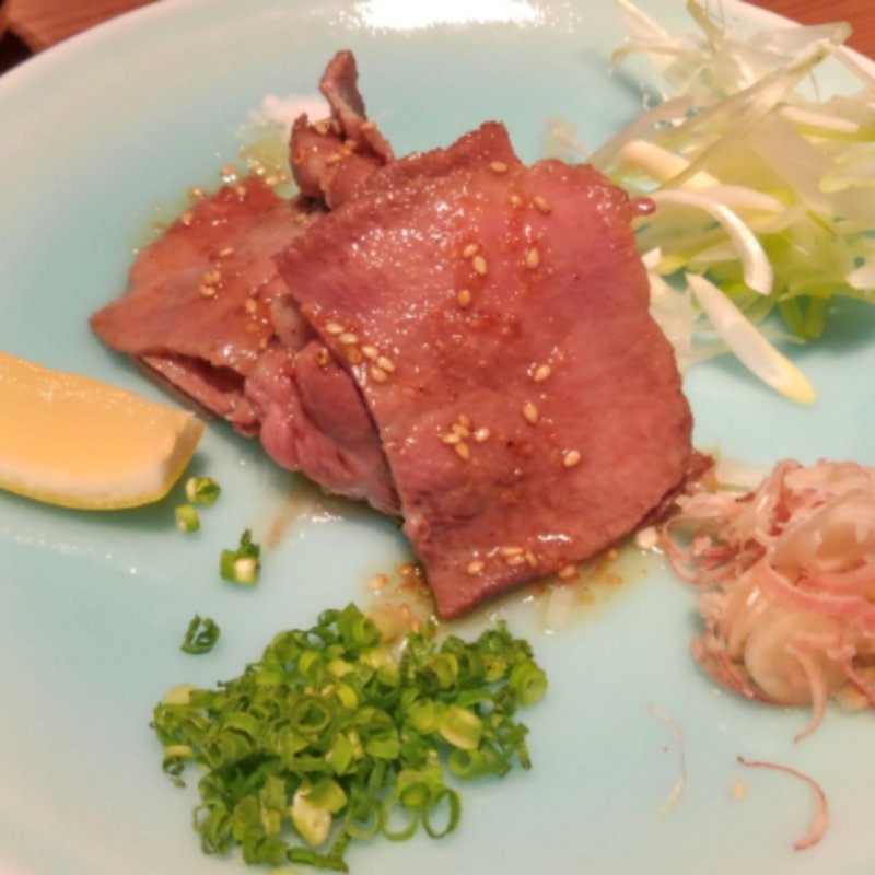 和牛タンの炙り(博多もつ鍋 前田屋 総本店)