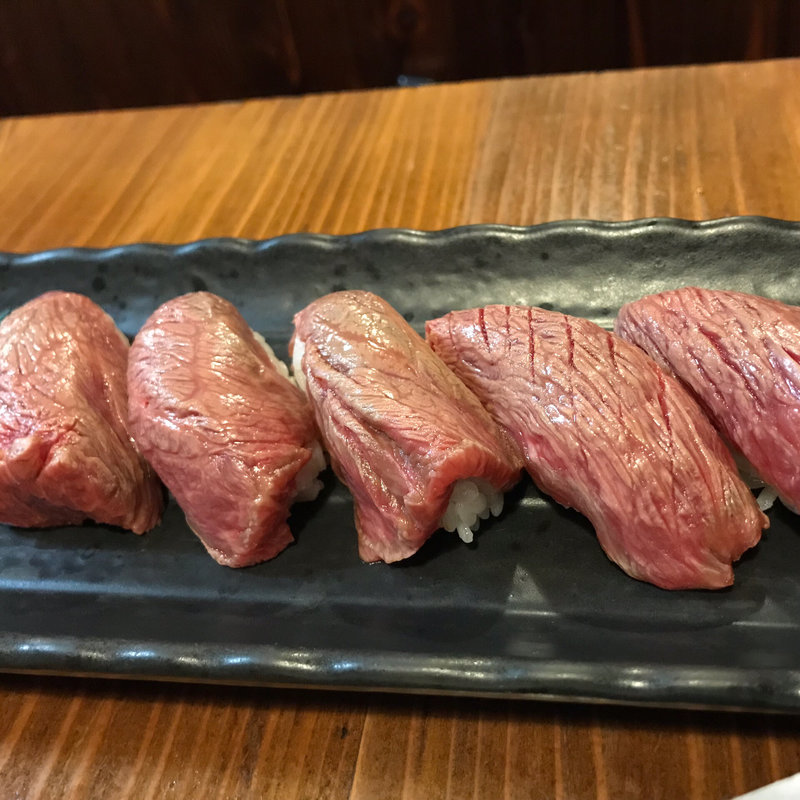 石垣牛のにぎり(まるさ 本店 )