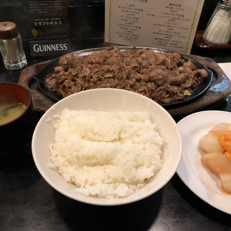 焼肉定食(大盛り)(ちんや )