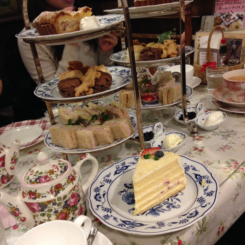 オリジナルアフタヌーンティセット(オールド・ローズ・ガーデン)