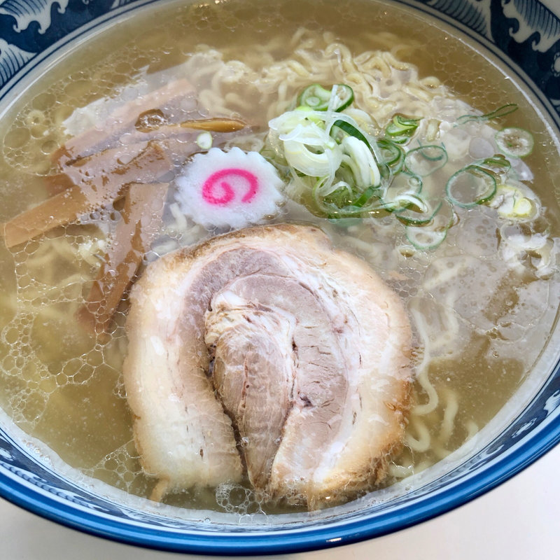 白醤油ラーメン特盛(ラーメンハウスあおき 春日山店)
