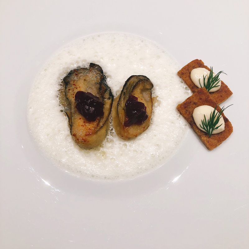 牡蠣のミルク仕立て(Takumi)