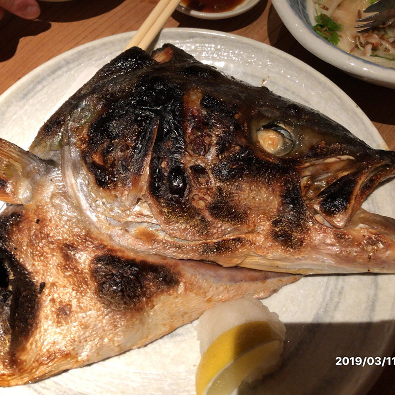 鰤カマ焼き(秋葉原魚金)