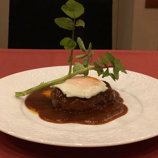 ハンバーグ デミグラスソース(洋食専門 Sakai)