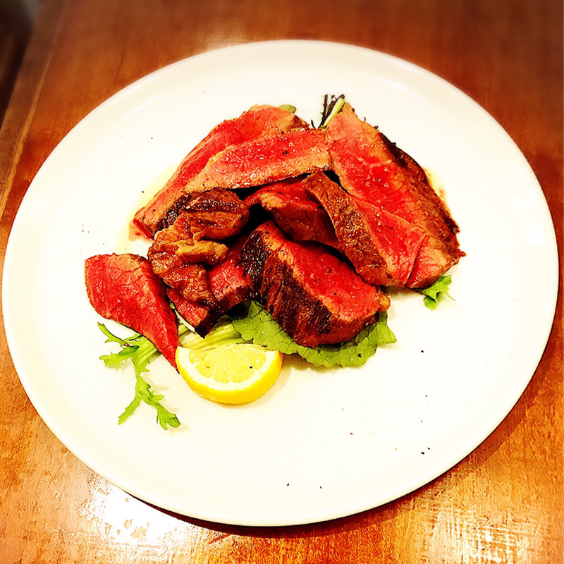 高森牛のタリアータ(ポリポ)