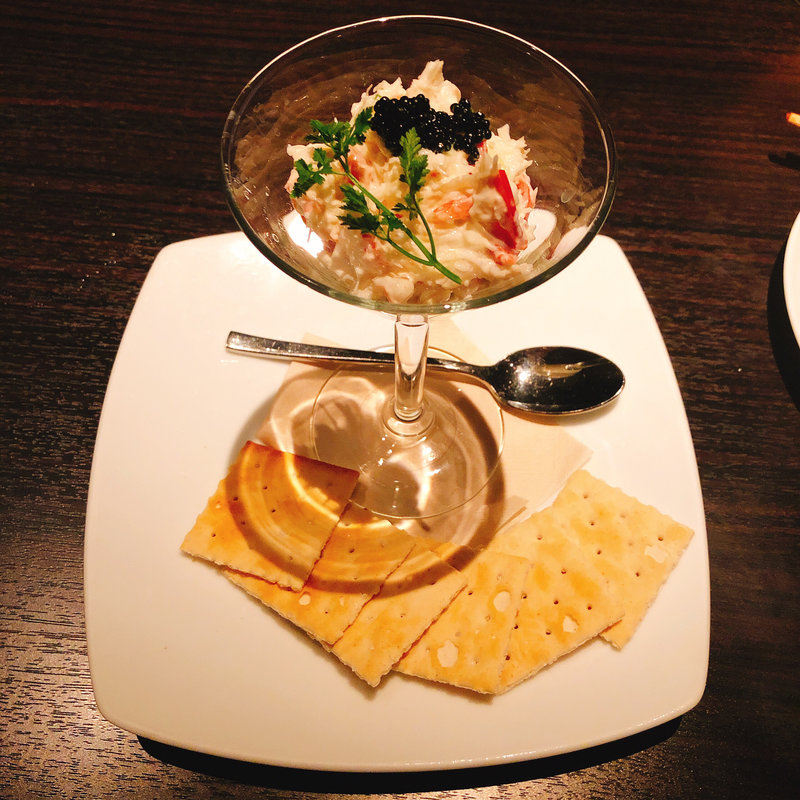 蟹とキャビアのディップ(MAIMON GINZA （マイモン）)