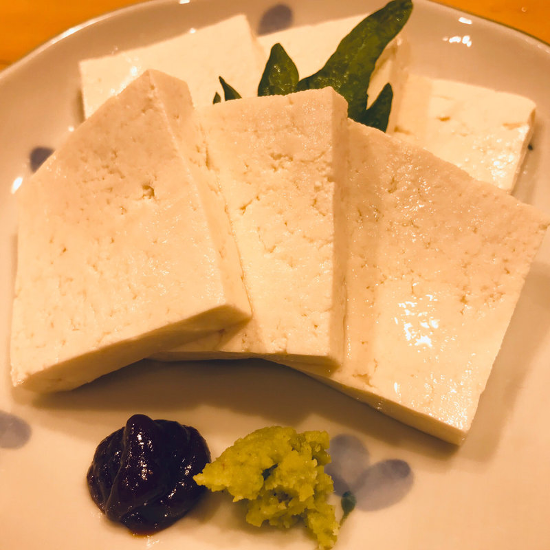  堅豆腐のお刺身(日本酒スローフード とやま方舟 富山駅店 )