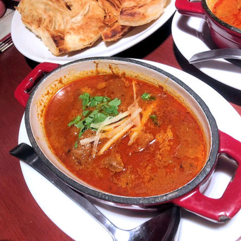 アレッピー風ラムカレー（辛口）(エリックサウスマサラダイナー)