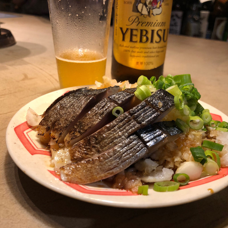 炙りしめ鯖(酒と香)