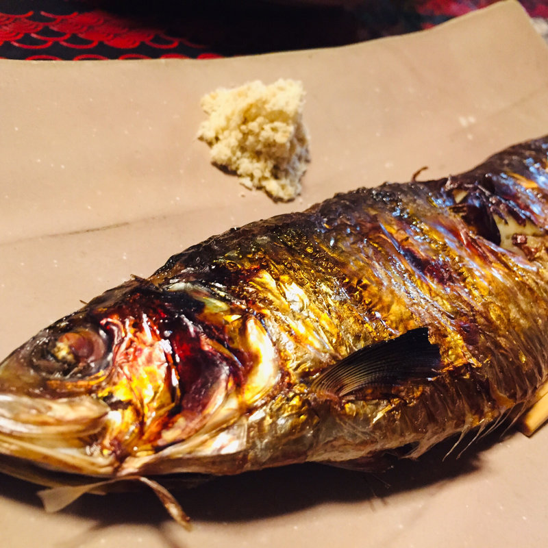 ニシンの塩焼き(まるとみ渡辺水産鮮魚介直販店)
