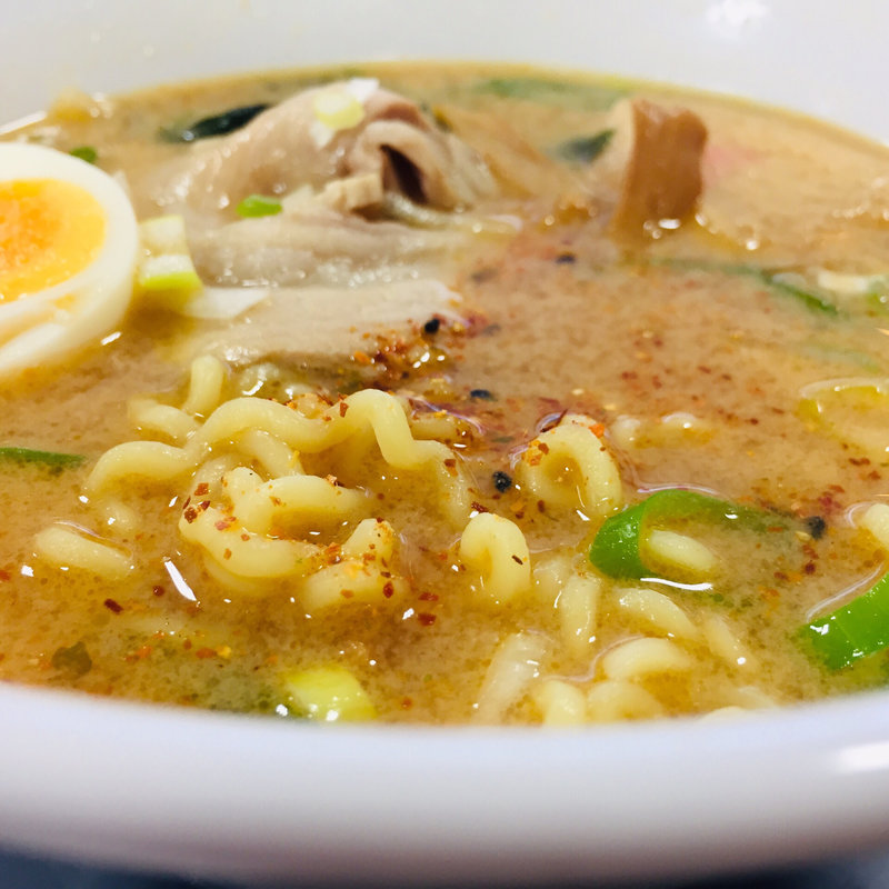 味噌ラーメン(塩別つるつる温泉 )