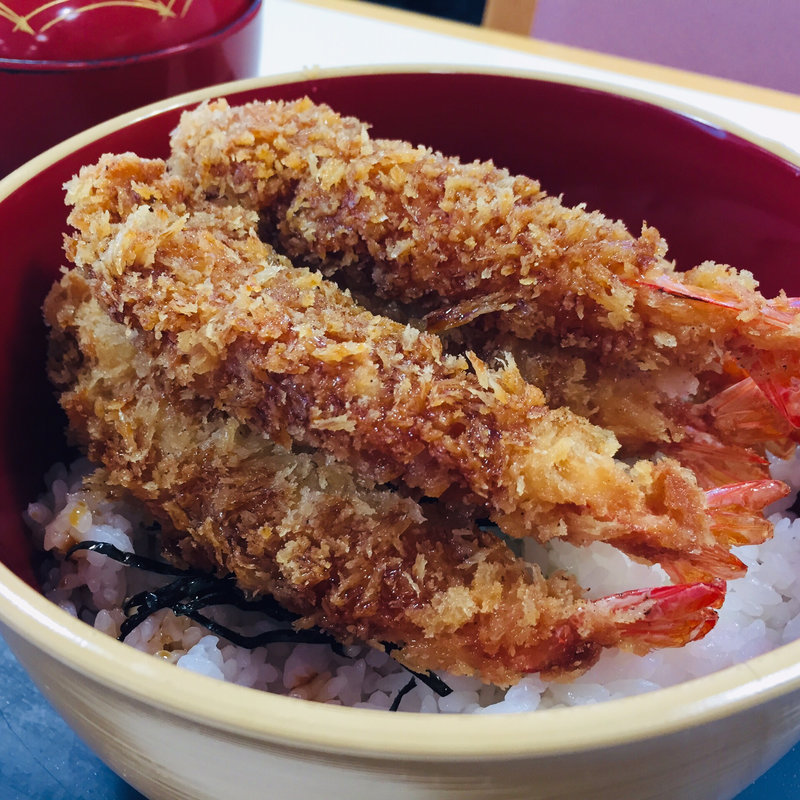 海老フライ丼(塩別つるつる温泉 )