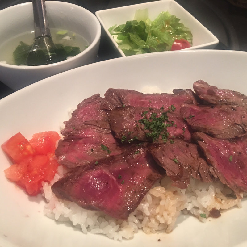 Beefステーキ丼(BeefGarden 目黒 （Beef Garden）)
