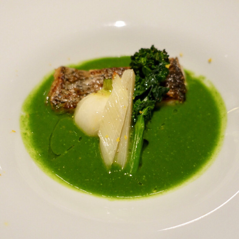 黒ムツのポアレ(箱根エレカーサ )