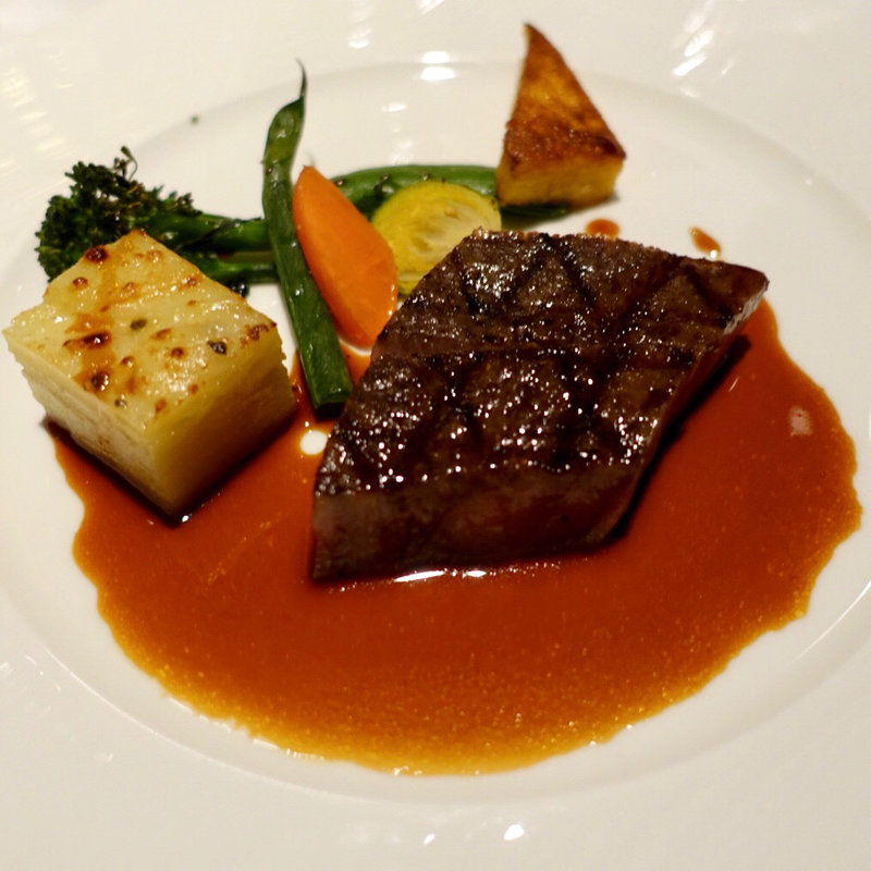 ふじやま和牛リブロースのグリル(箱根エレカーサ )