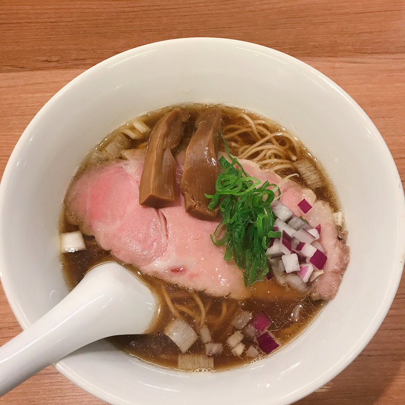 煮干らぁ麺(らぁ麺 時は麺なり)