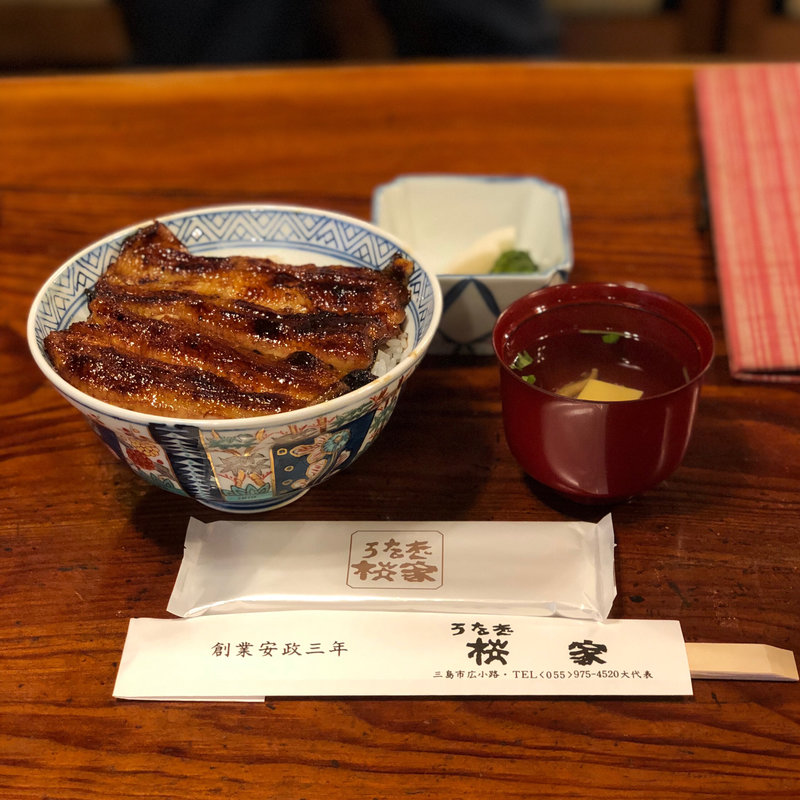 うなぎ丼(うなぎ　桜家 （さくらや）)