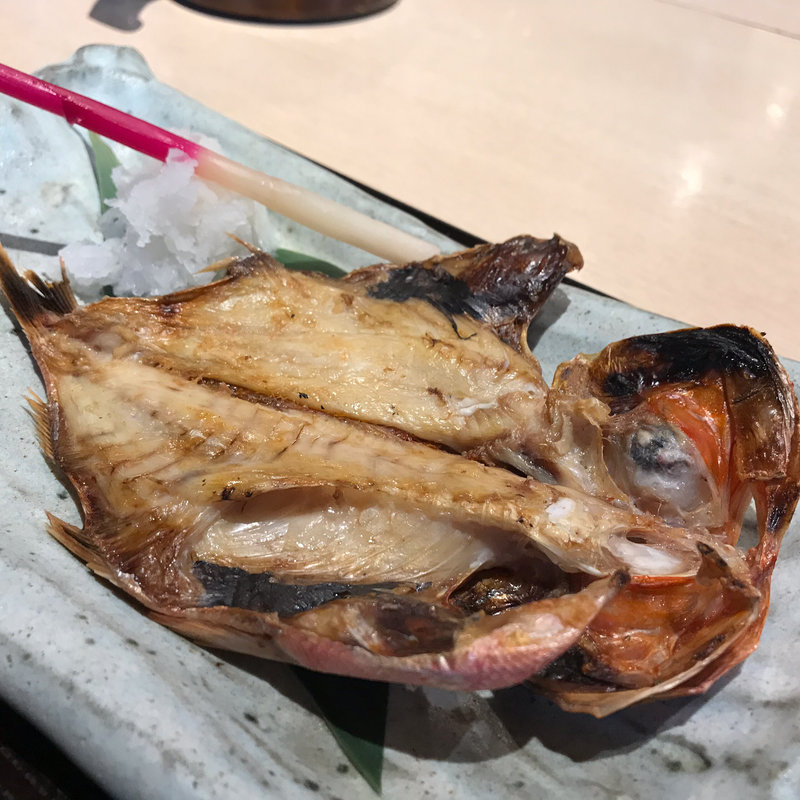 金目鯛定食(魚釜 日本橋横山町店)