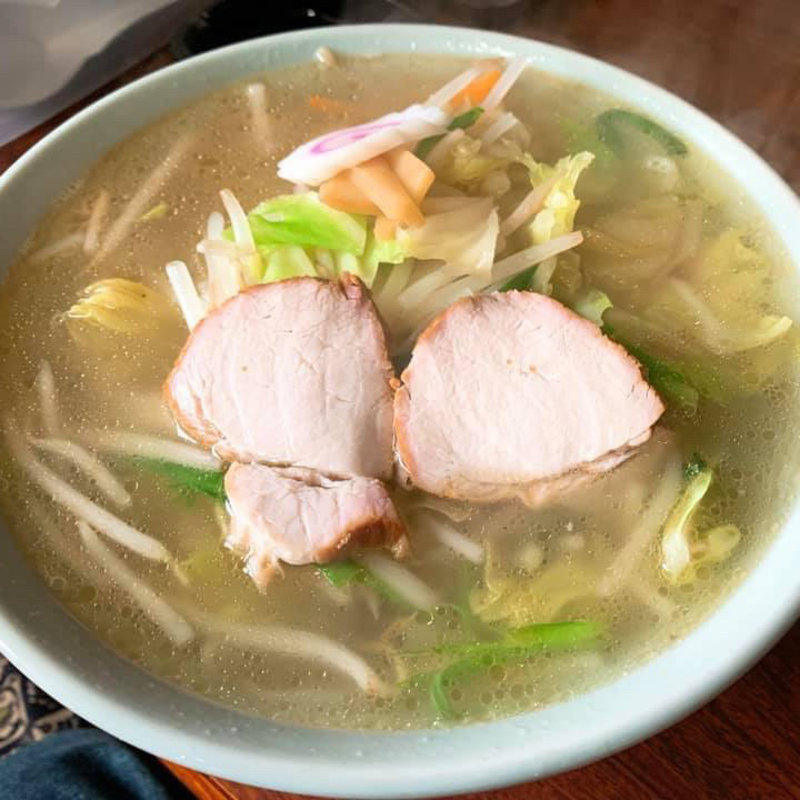 塩タンメン(手打中華 おおくま)