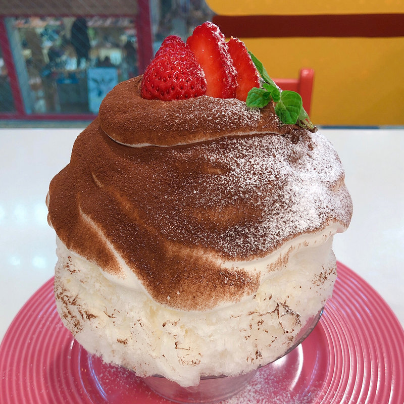 まさかのバレンタイン(姫路官兵衛堂 かき氷)