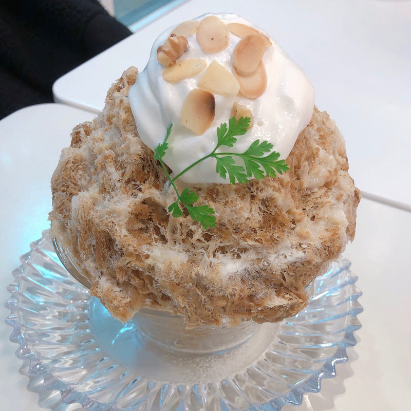 カフェラテ(姫路官兵衛堂 かき氷)