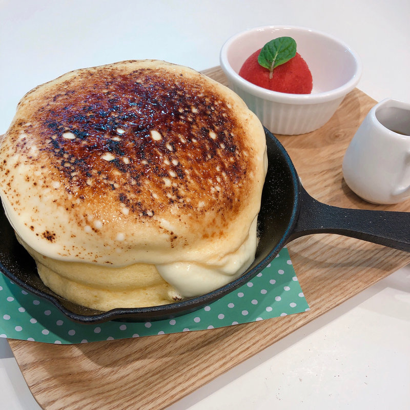 ブリュレパンケーキ(姫路官兵衛堂 かき氷)