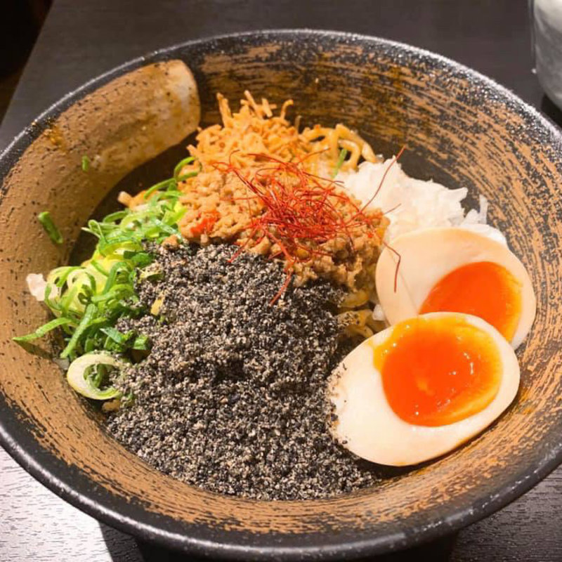 汁なし黒担々麺(麺屋 武一  虎ノ門店)