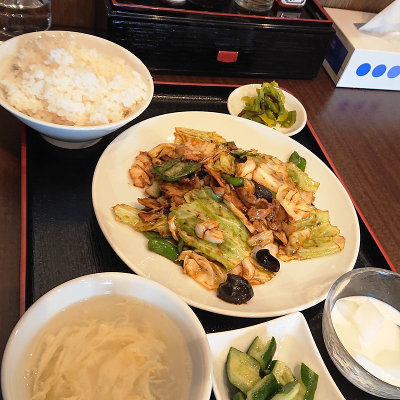 ホイコーロー(唐龍刀削麵)