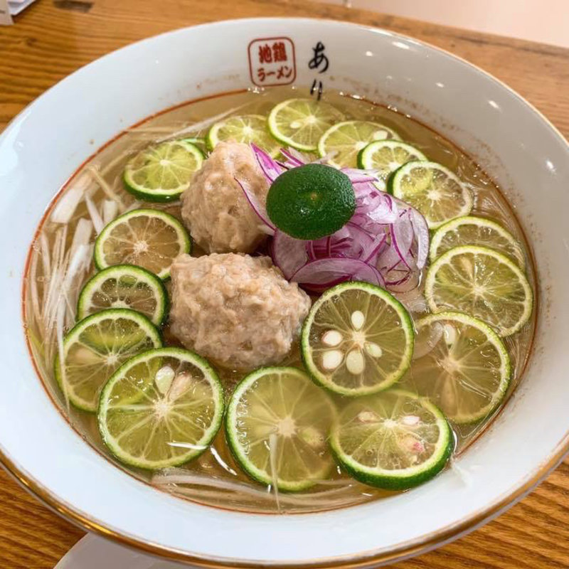 FB限定 すだちのラーメン(塩)(地鶏ラーメン ありがとう)