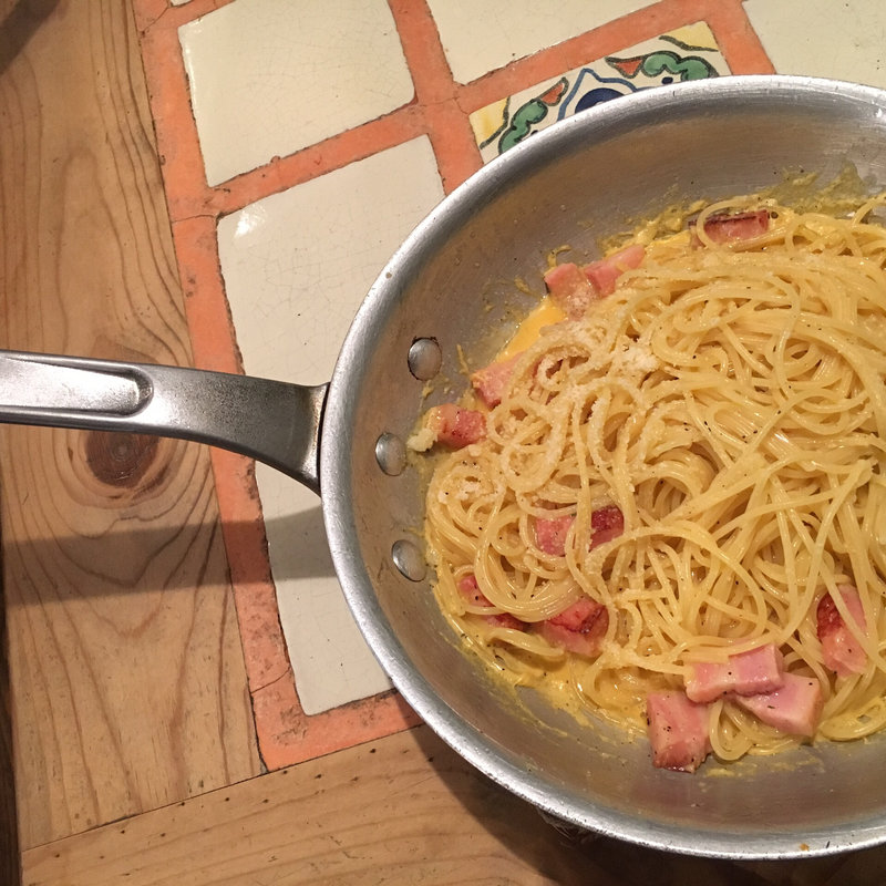 カルボナーラ(ポモドーロ )