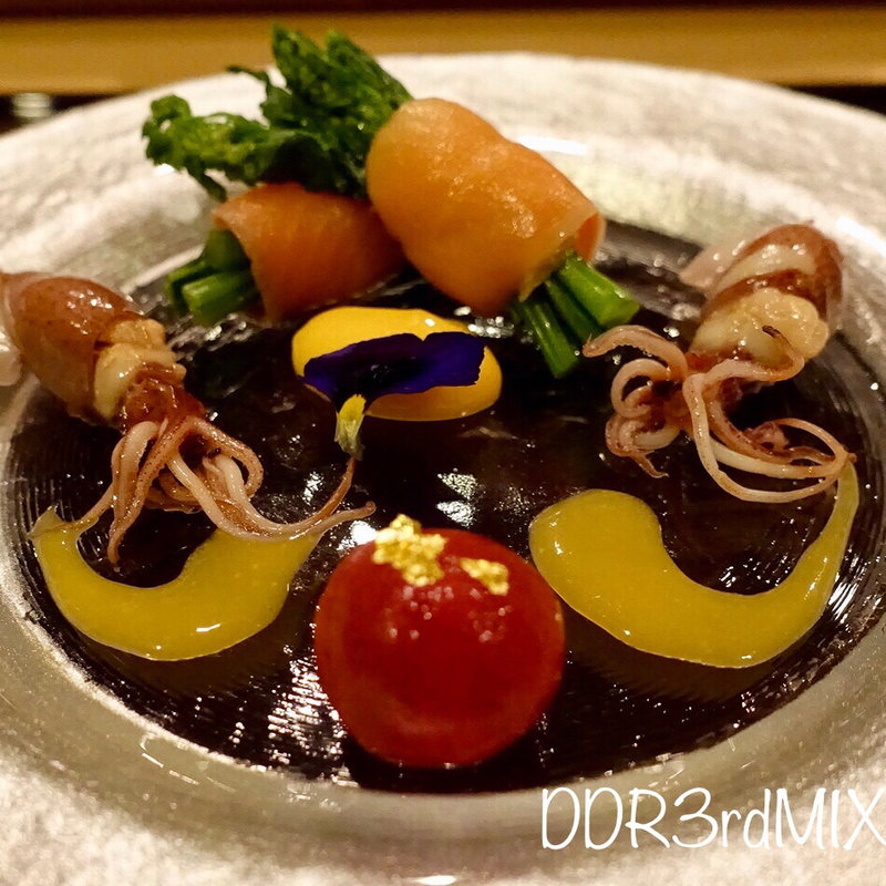 先付け4種盛り(鮨なが井)