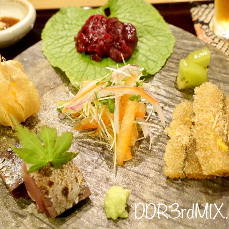 4種盛り合わせ(鮨なが井)