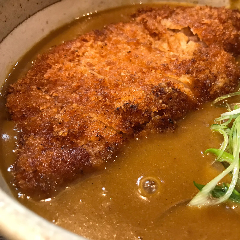 カツカレーうどん(釜揚饂飩詫間)