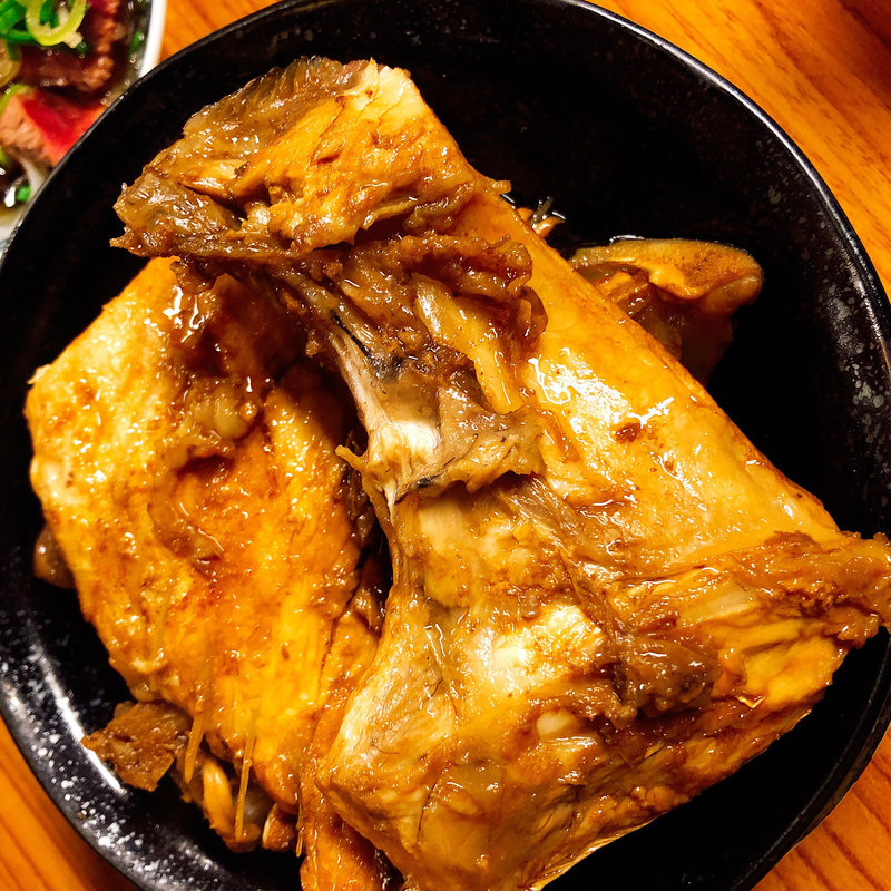 ハマチあら煮(銀座屋  )