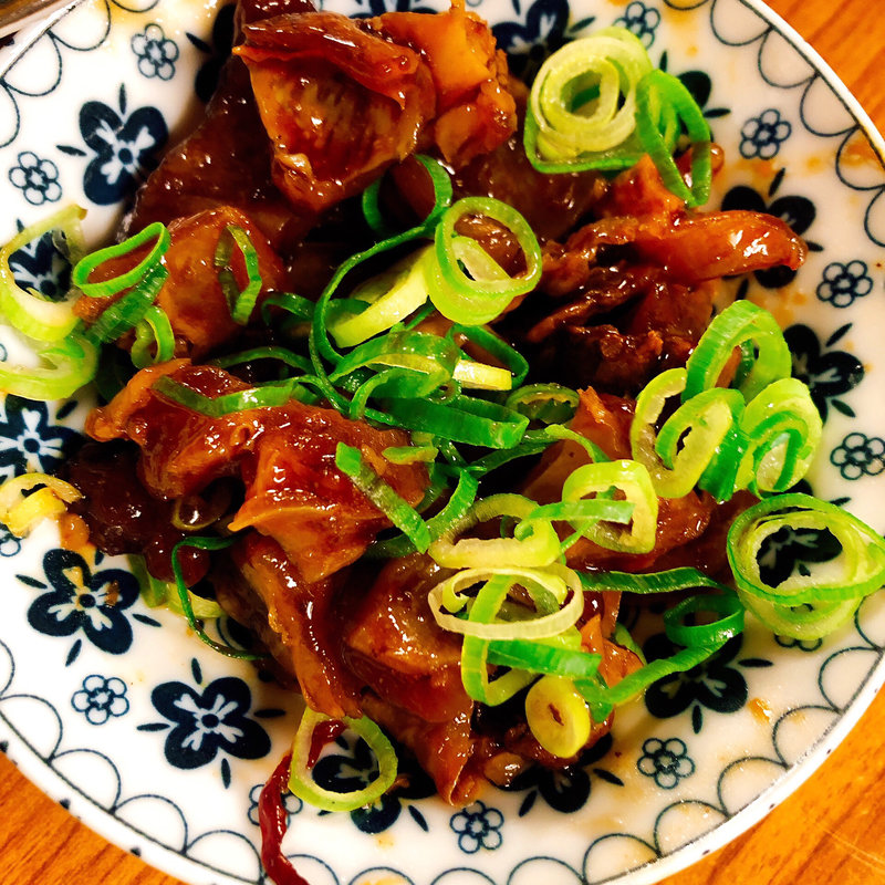 牛スジポン酢(銀座屋  )