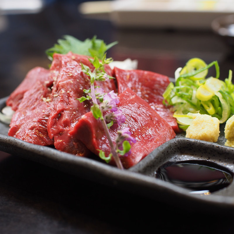 ハツ刺身(八勝園)