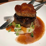 フォアグラと和牛のハンバーグ(Bistro sifflet)
