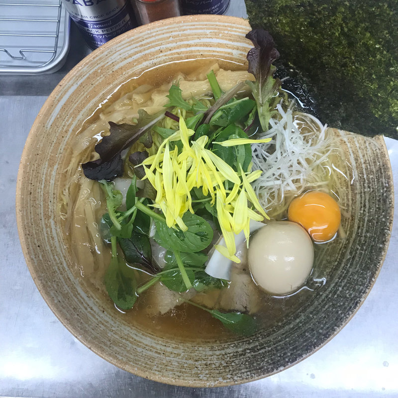 限定 イベリコ出汁ラーメン(覆麺 智 （ふくめん とも【旧店名】覆麺）)