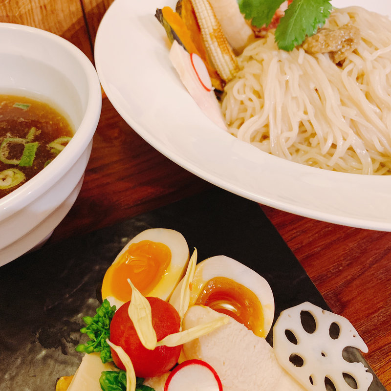 特製 ポルチーニ茸の醤油つけSOBA(銀座 篝 本店)