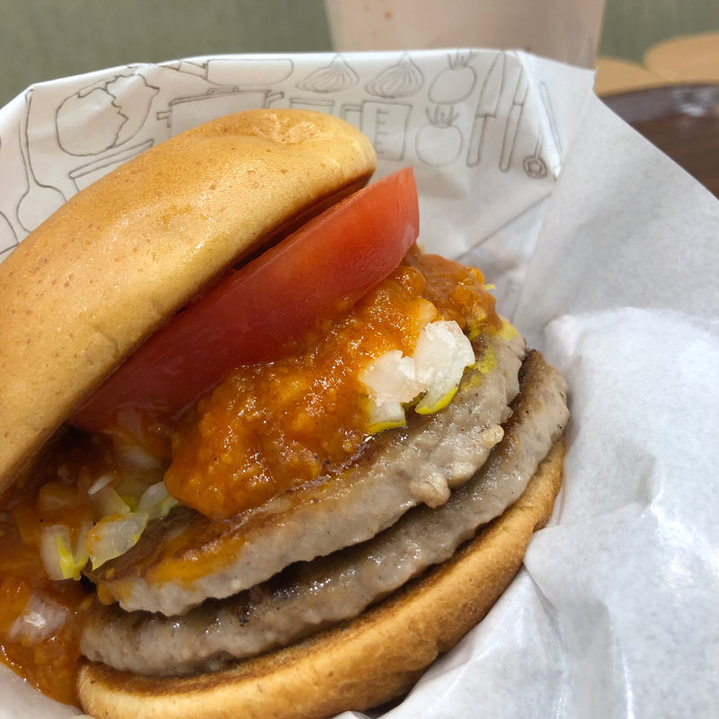 ダブルモスバーガー(モスバーガー 泉佐野安松店)