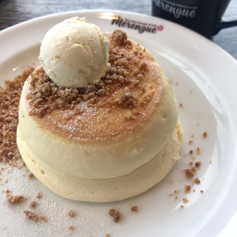 モーニング  ホイップバターパンケーキ(2枚)(メレンゲ みなとみらい店)