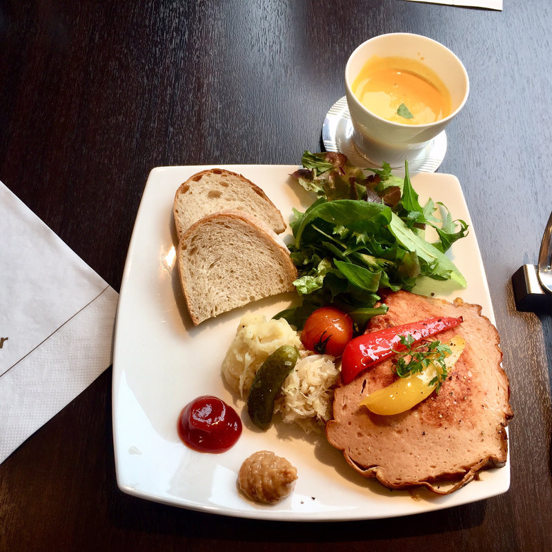 フライッシュケーゼプレート(Cafe AMADEUS STORY)