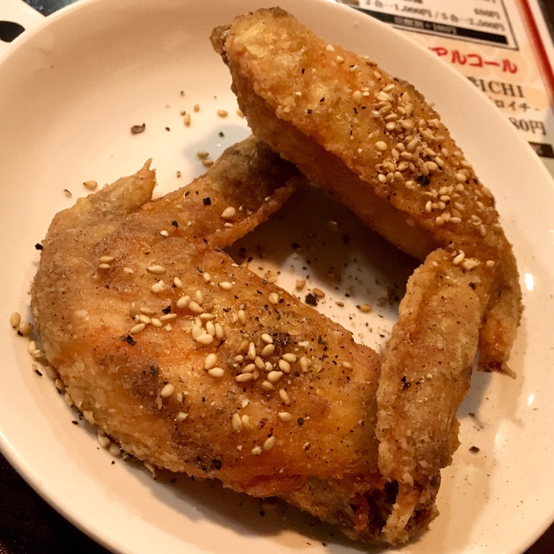 手羽先 白(餃子と手羽先の店 升や)