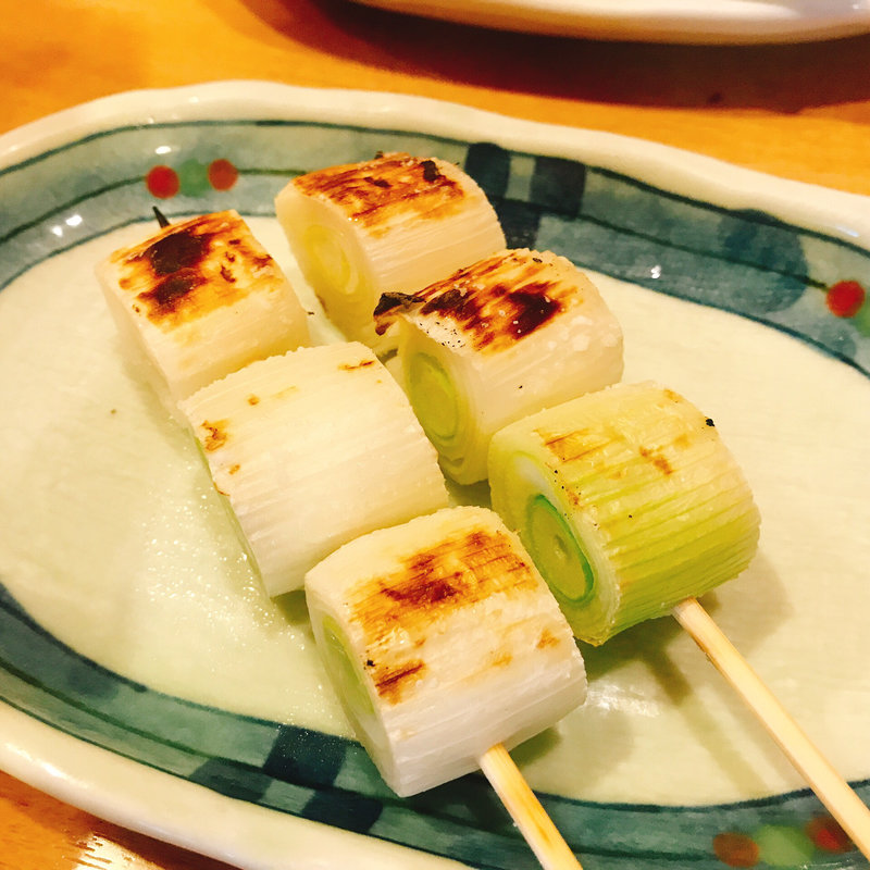 千住ねぎ焼き(居酒屋八重寿北千住店｜宴会 刺身)